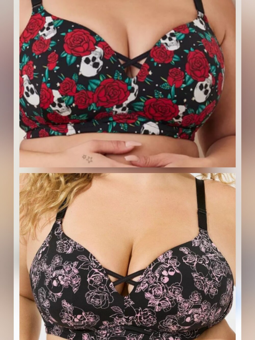 Torrid Bras 48C Push Up Dream Wire Free